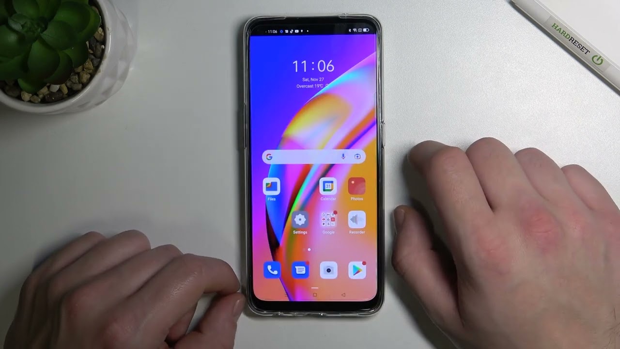 Oppo Reno 5 Lite - How To Remove & Restore Phone Icon From Home Screen