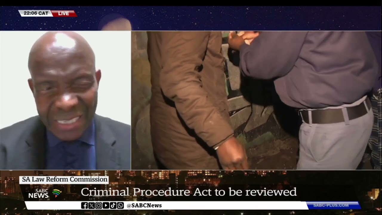 SA Law Reform Commission | Criminal Procedure Act to be reviewed: Advocate Jacob Skosana