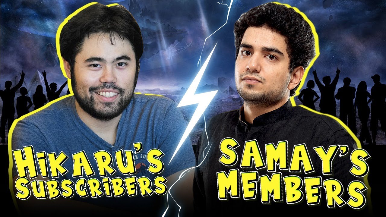 SAMAY RAINA vs HIKARU NAKAMURA | Members vs Subs Battle