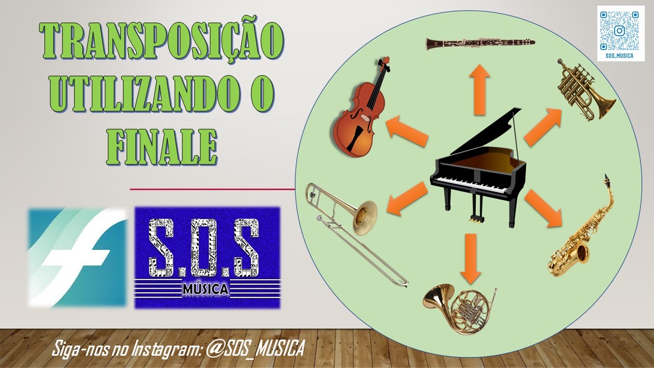 TRANSPOSIÇÃO UTILIZANDO O FINALE