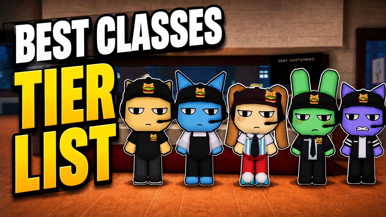 BEST CLASSES TIER LIST in SPUDDY'S ANOMALY Roblox