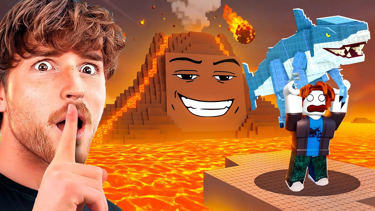 HUGE DINOSAUR UPDATE in Survive Lava For Brainrots!