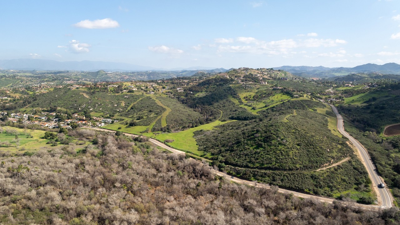 Bonsall, California, 92003 - 90 Acres For Sale, located only 12 miles from the Oceanside Harbor.