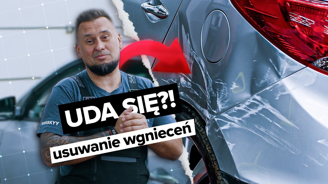 Czy uda mi się to naprawić?! 😱 Usuwam wgniecenie typu „Parkingówka”
