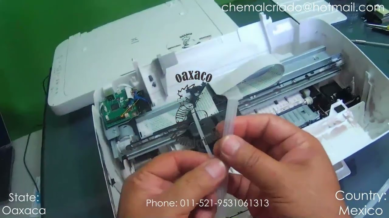 CANON PIXMA MG 2520 INSTALACION DE SISTEMA DE TINTA CONTINUO