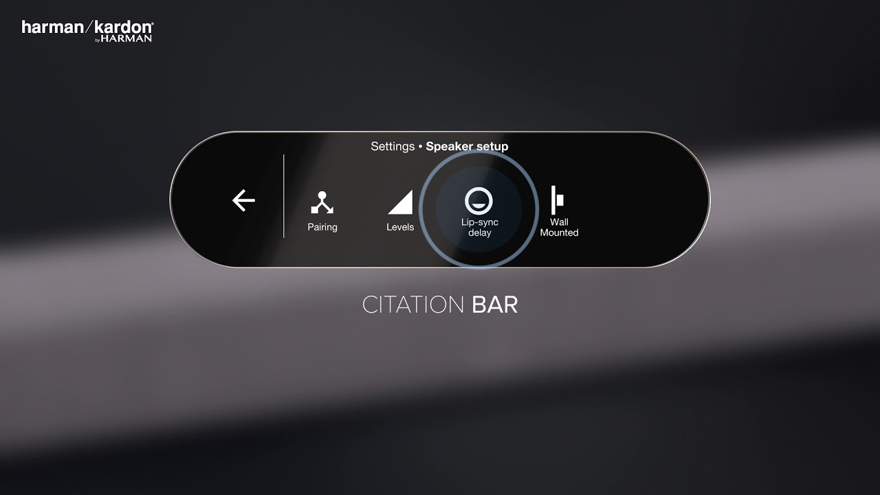 Harman Kardon Citation | How to set up lip sync video