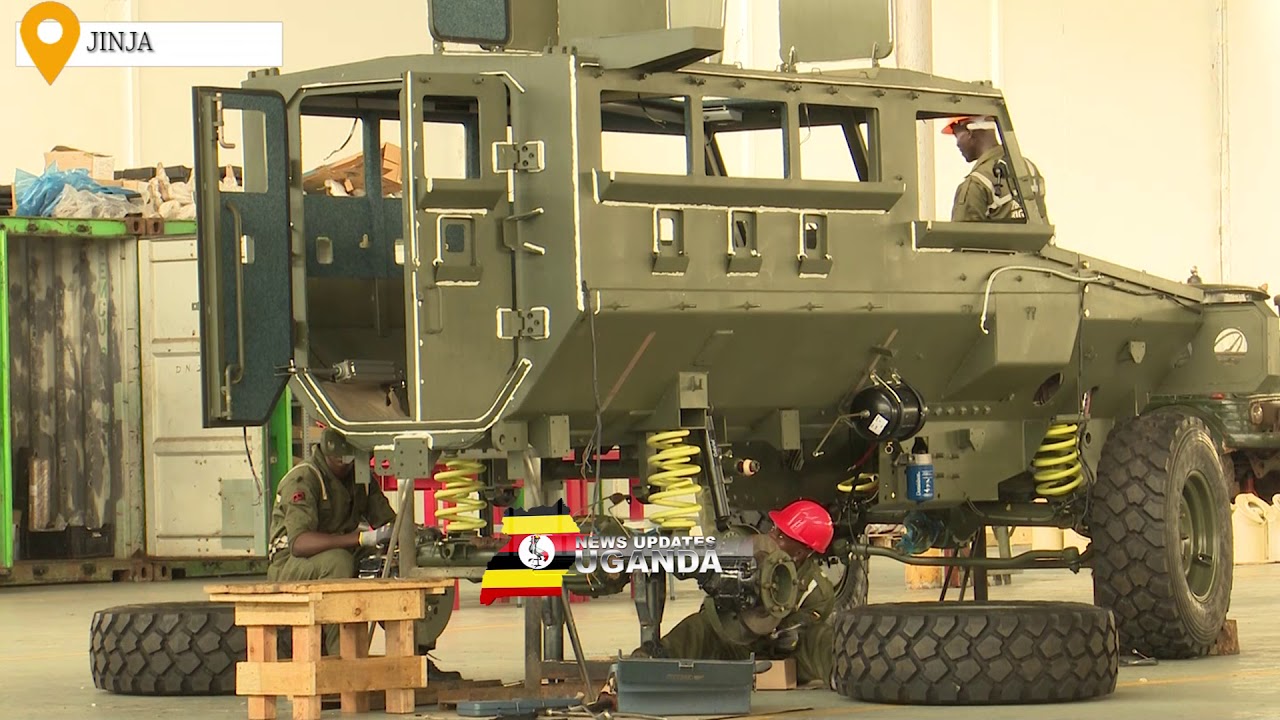 INSIDE MUSEVENI'S MAMBA MANUFACTURING PLANT IN JINJA