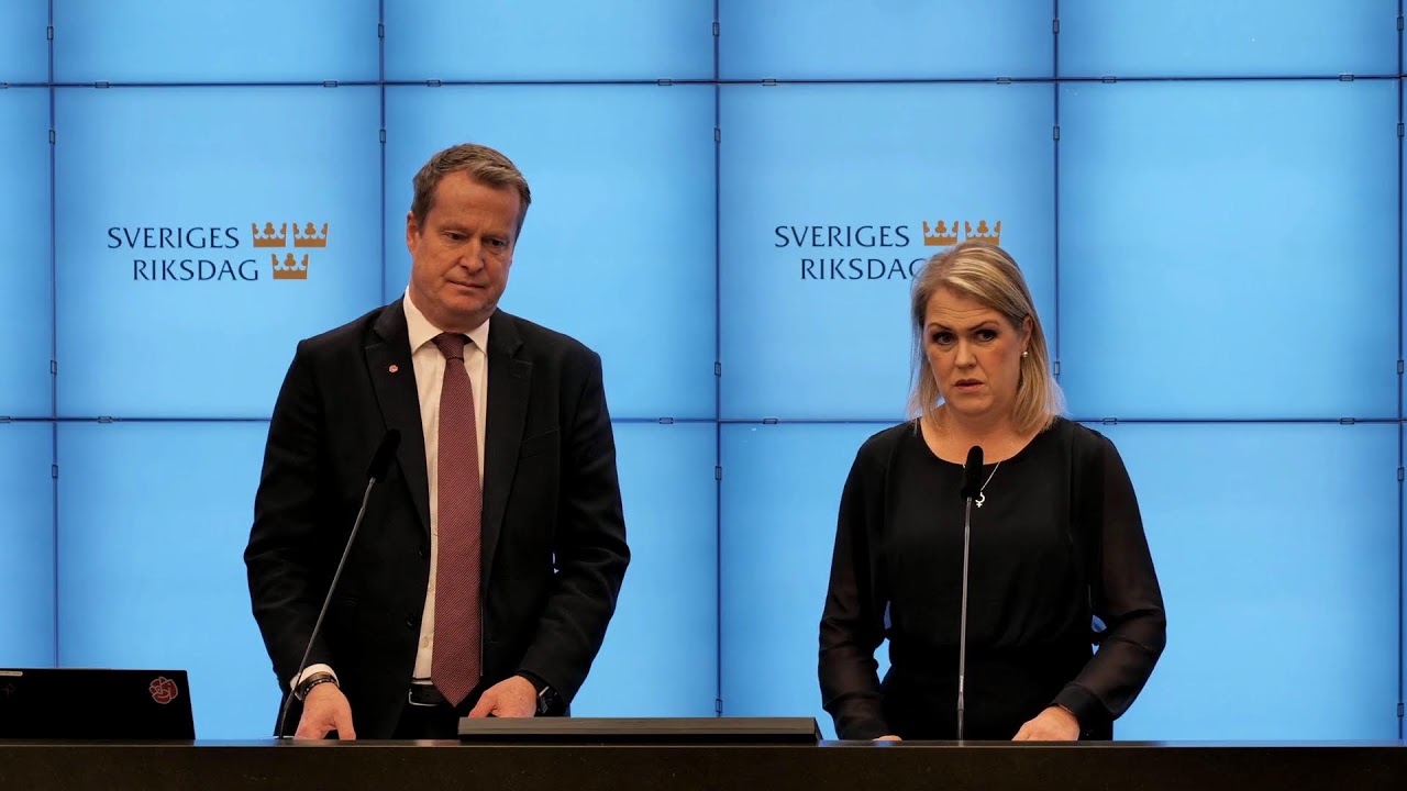 LIVE: Pressträff med Lena Hallengren och Anders Ygeman