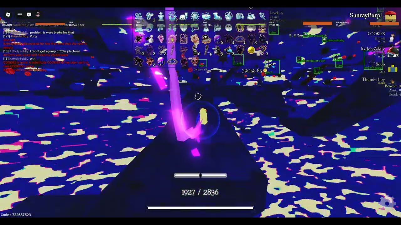 Coughing baby plays nullscape (dies in casual)
