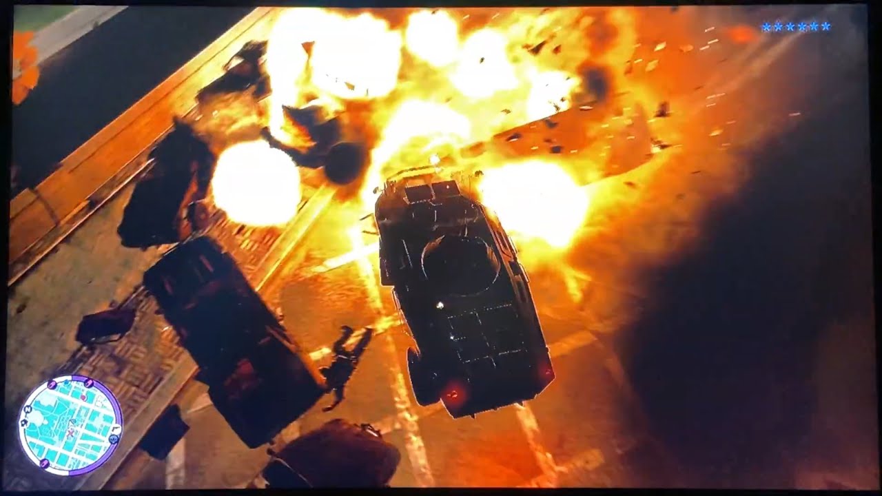 GTA TBOGT - APC Rampage Across Algonquin + 6 Star Escape