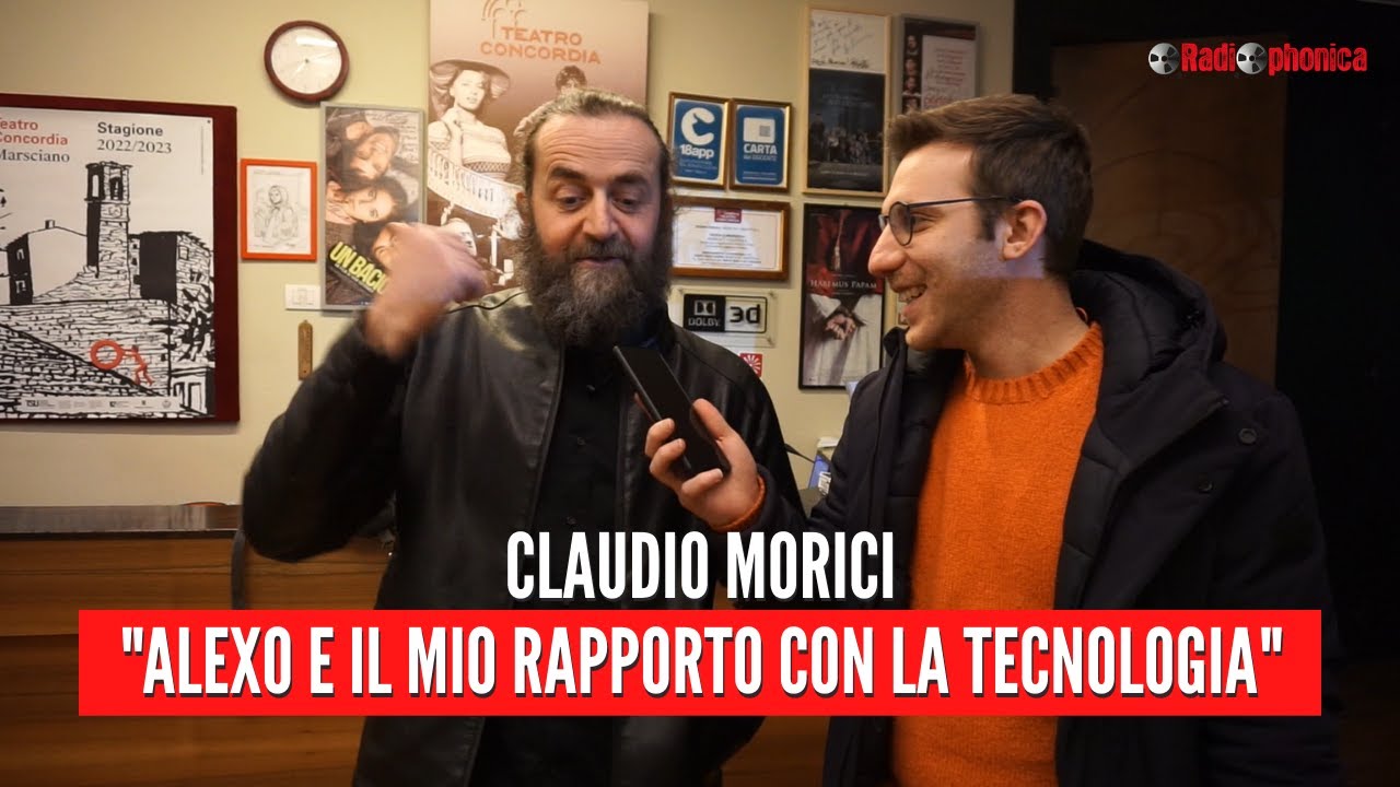 Intervista Claudio Morici "Alexo e il mio rapporto con la tecnologia"