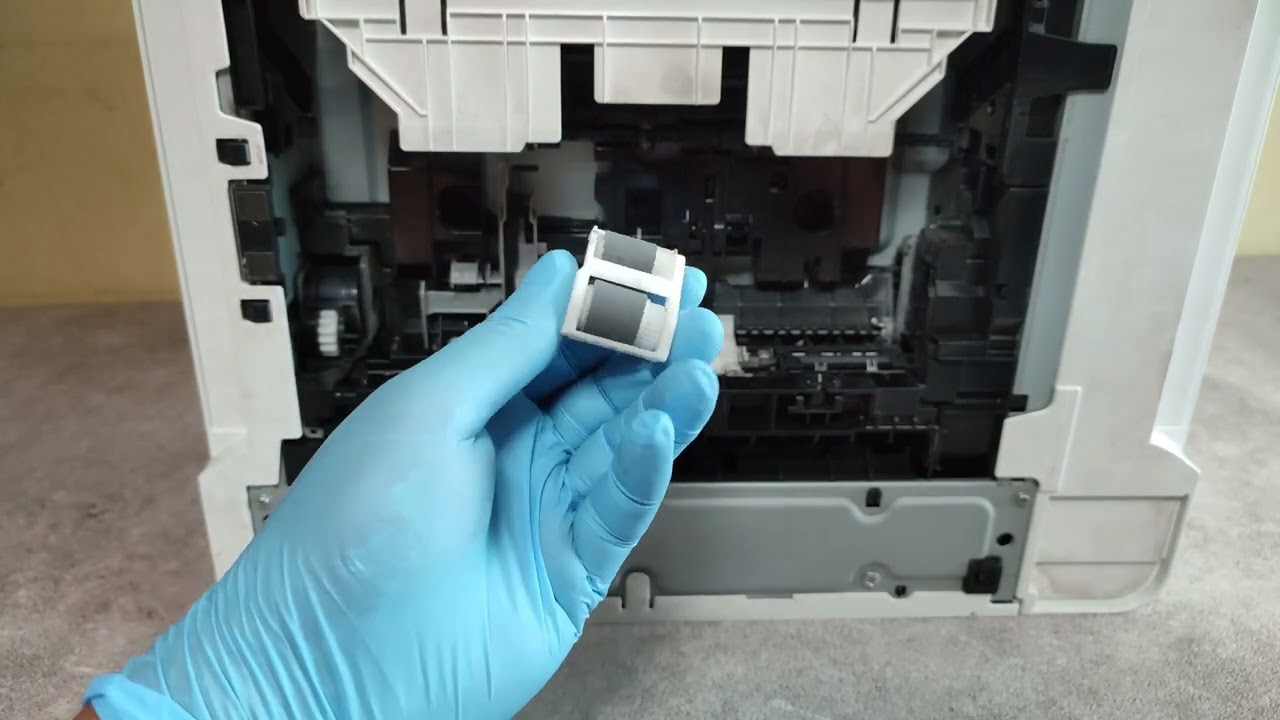 HOW TO REPLACE THE PICKUP ROLLER AND SEPARATION ROLLER ON HP LASERJET M337, M452, M454, M477, M479