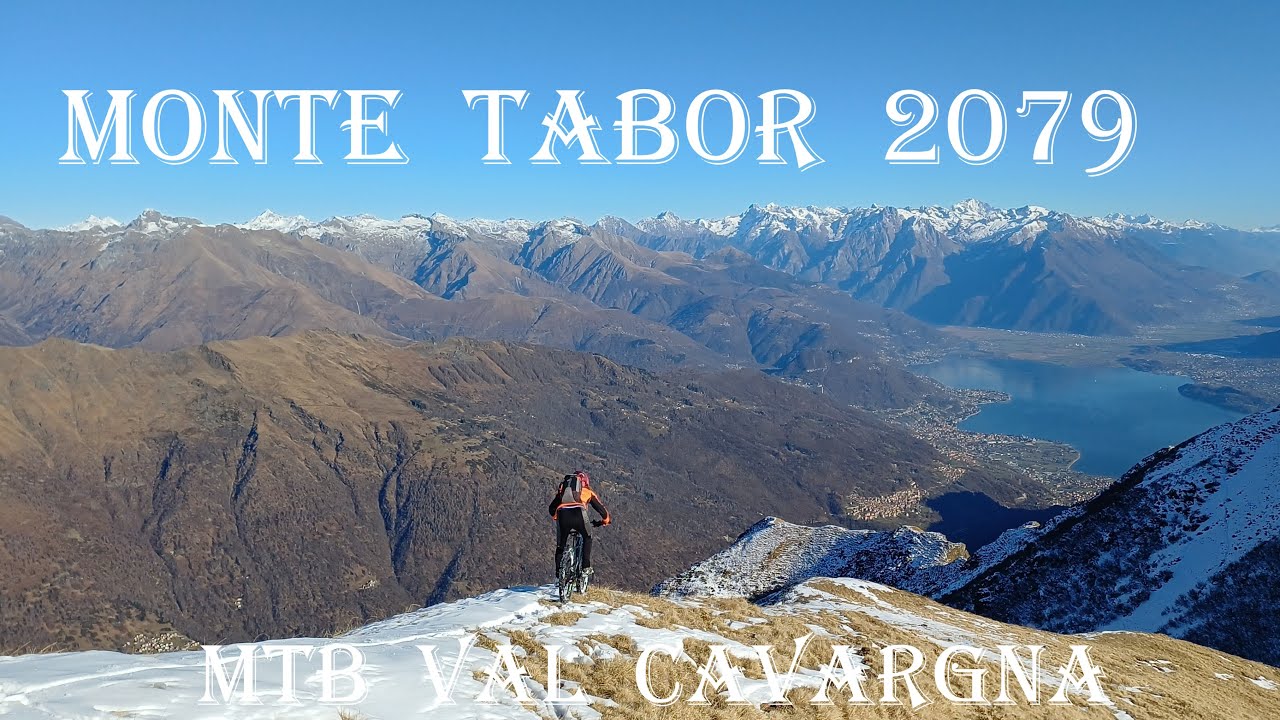 Monte TABOR 2079mt  MTB Malè Cusino Val Cavargna