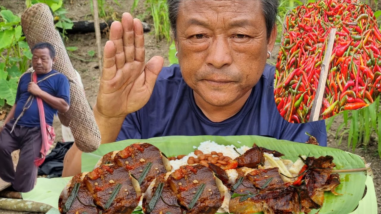 Bright Side of My Field Life 🌶 | 24 Hours Harvesting & Fire-Drying Chilli
