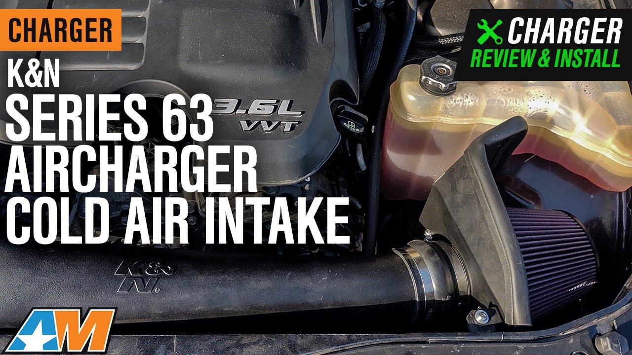 2011-2021 Charger 3.6L V6 K&N Series 63 AirCharger Cold Air Intake Review & Install