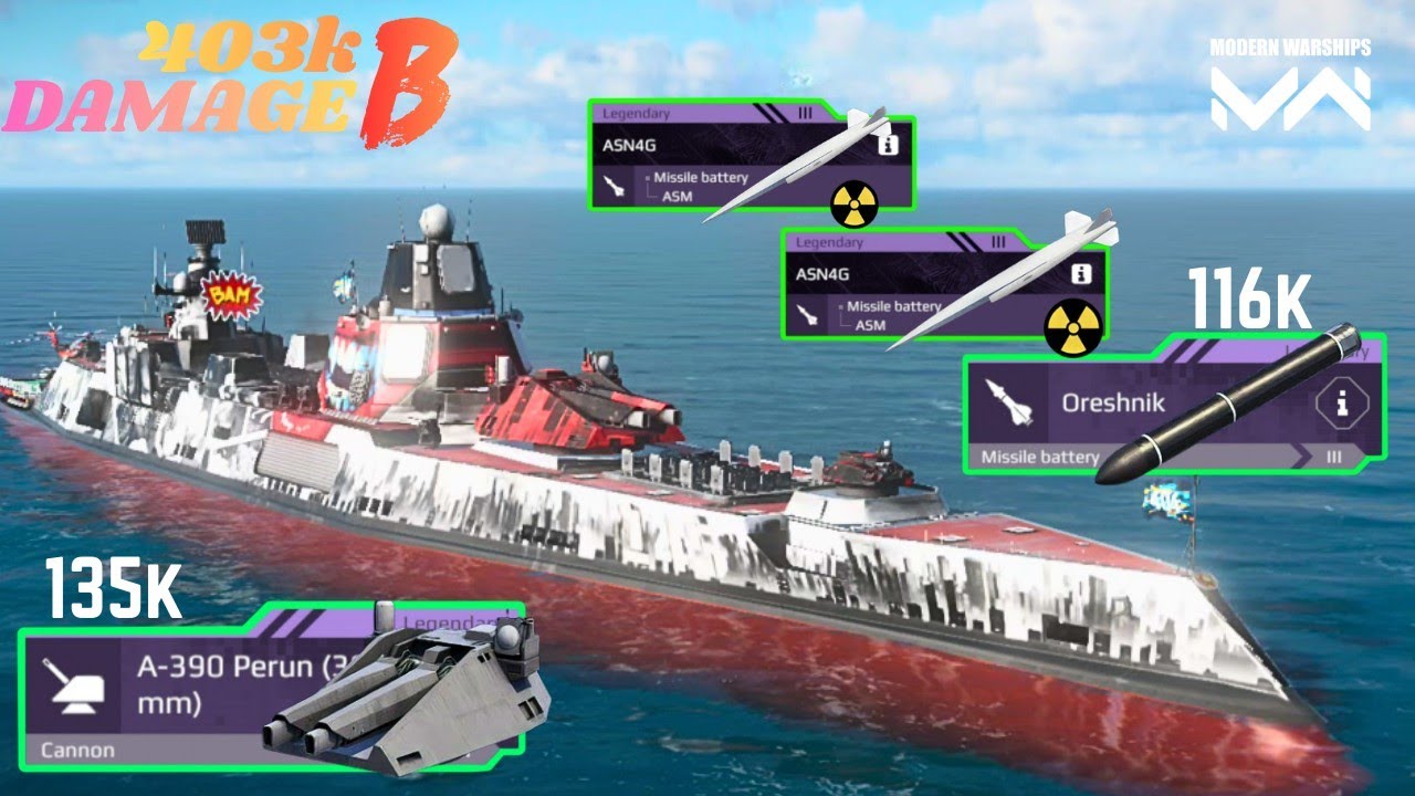 RF KRONSHTADT - MOST DEDLIST RUSSIAN BATTLESHIP 🔥 With 4x-ASN4G 😱 NUCLEAR MISSILE 