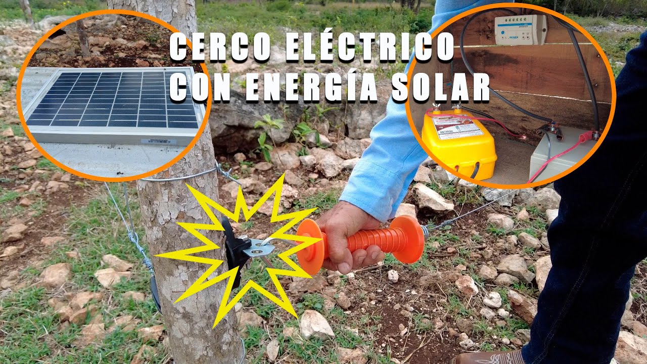 CERCO ELÉCTRICO SOLAR