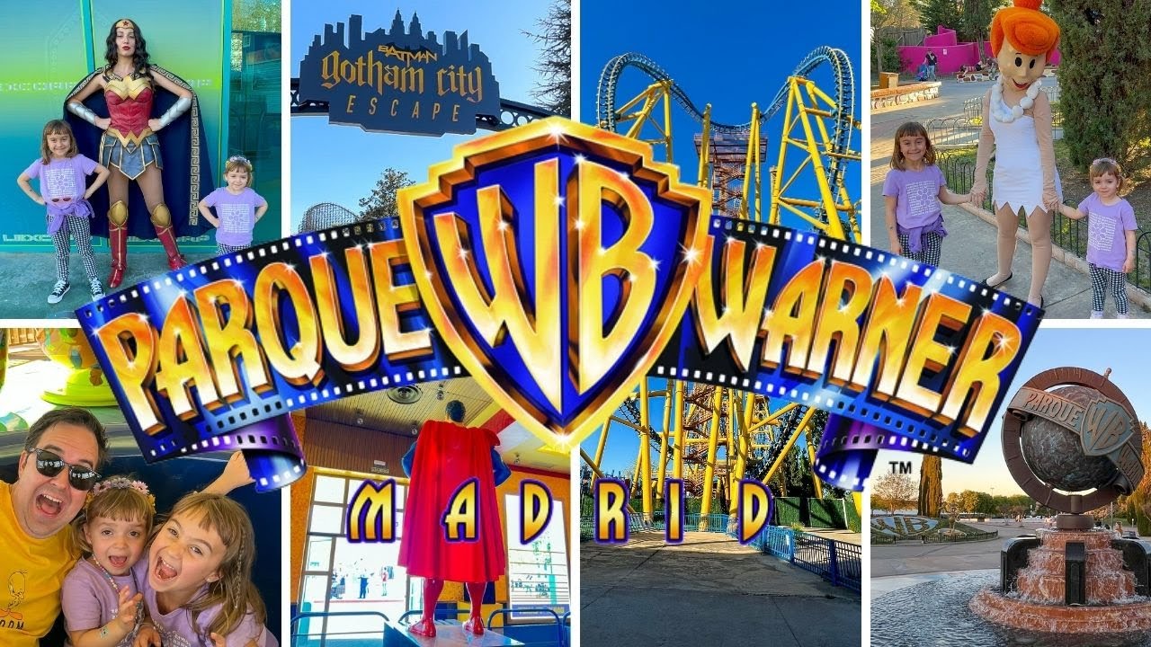 PARQUE WARNER MADRID | 2023 | Novedades nueva temporada, tips y diversión en familia 🥳