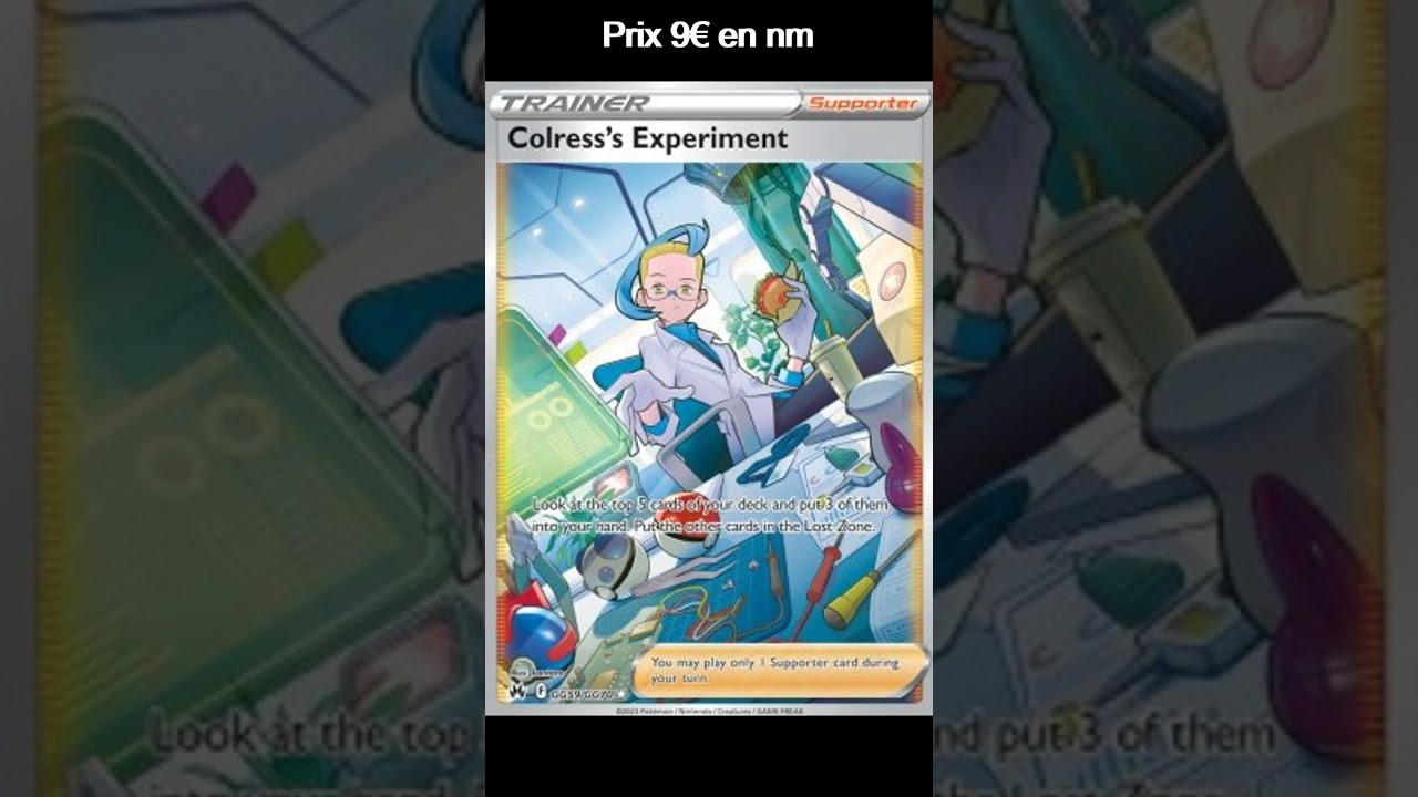 Prix des cartes GG alternative Zenith Supreme FR #pokemon #carte