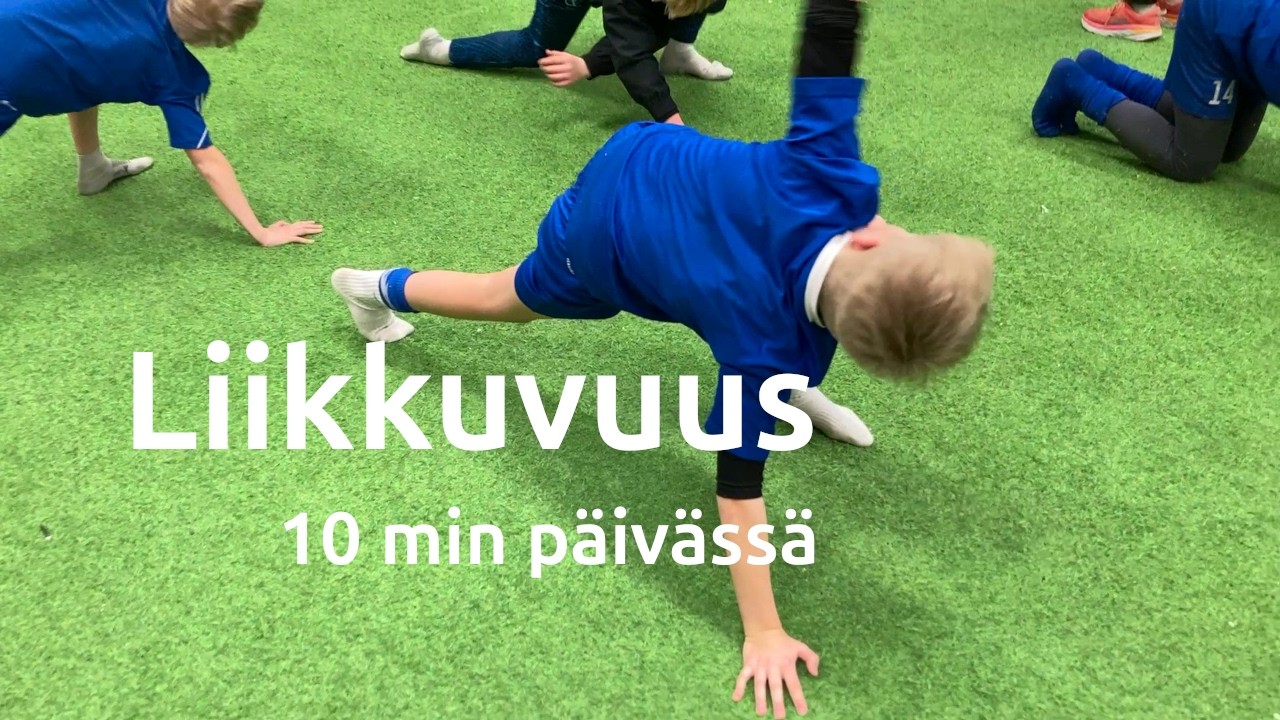 10 min liikkuvuusrutiini jalkapalloilijoille | 8 liikkuvuusliikettä
