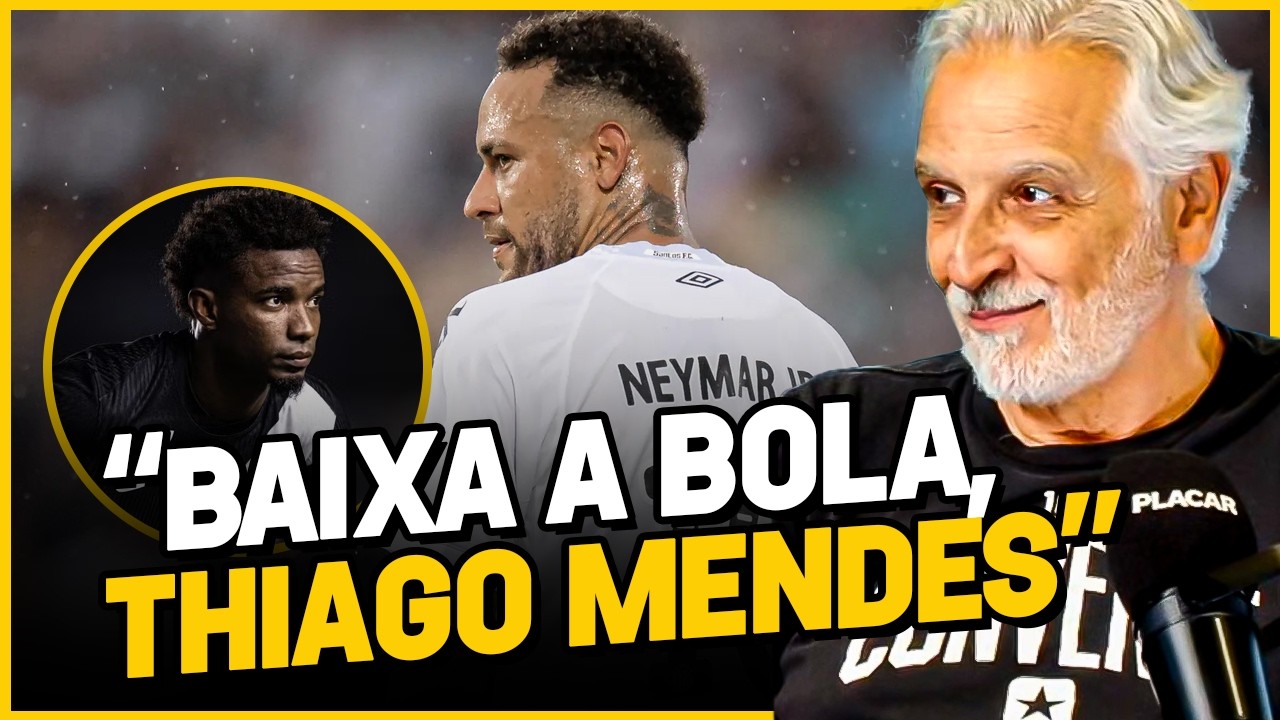 NEYMAR DÁ SHOW NA VILA BELMIRO E CALA AS CRÍTICAS I Corte Debate Placar