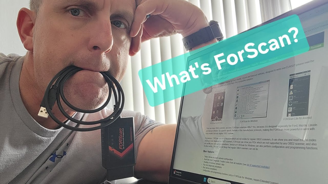 What is Forscan...where to get it and what it does!  Ford Lincoln Mazda and more!