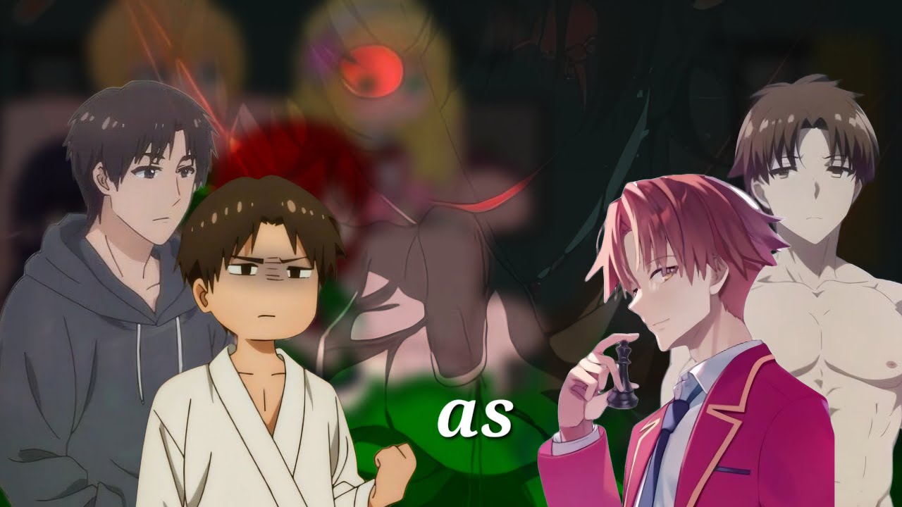 🇬🇧🇺🇸🇧🇷🇷🇺 COTE || Tomo-chan Is a Girl react to Junichiro as Ayanokoji Kiyotaka || gacha react