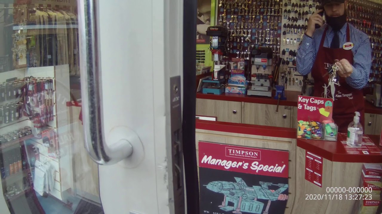 Timpson key cutter attitude