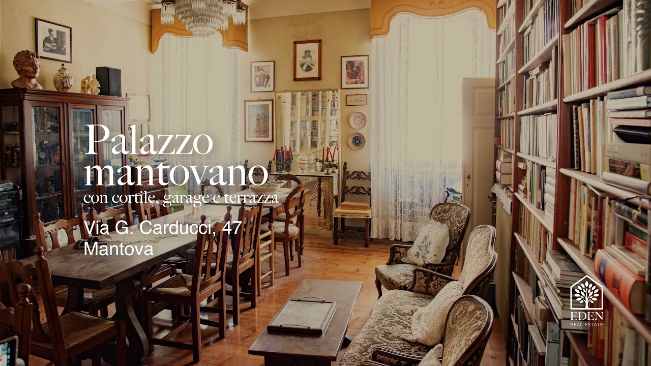 Palazzo Mantovano con cortile, garage e terrazza