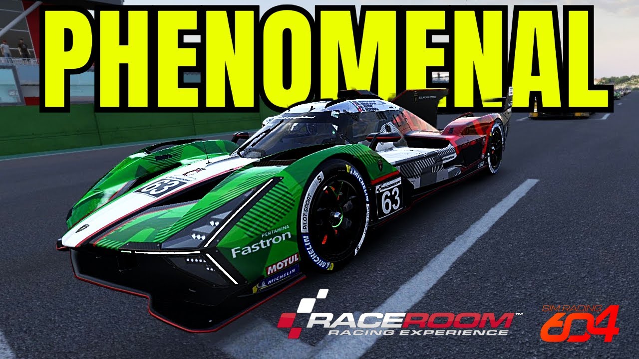 Новая классика — Lamborghini LMDh прибыла в RaceRoom!