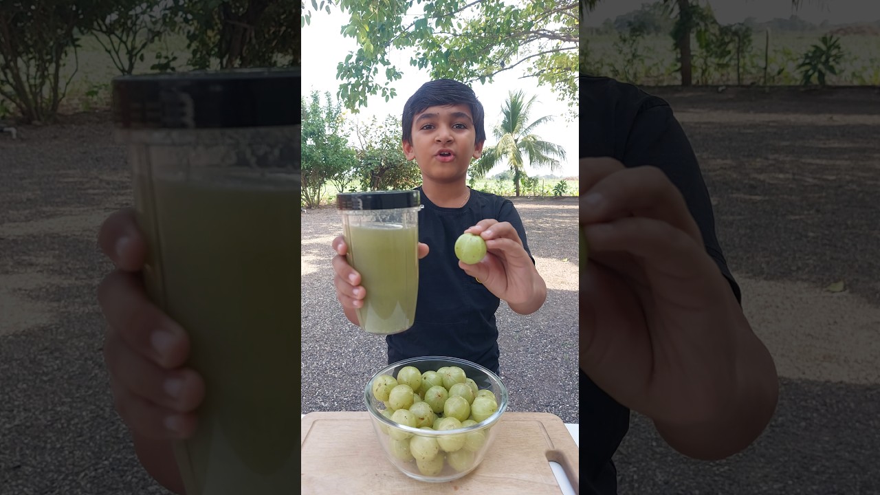 Healthy Amla Juice 😋 #shorts