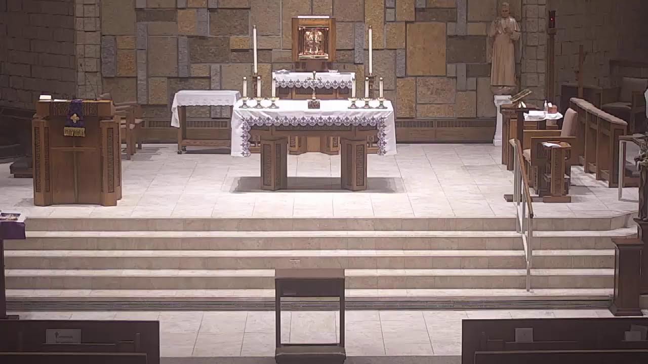 4 PM Mass for Saturday, February 28, 2026