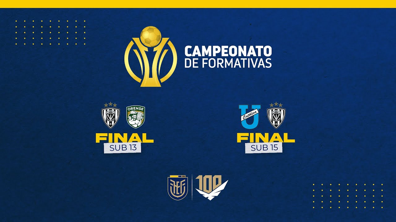 Final Campeonato Nacional de Categor&iacute;as Formativas Sub13 - Sub15