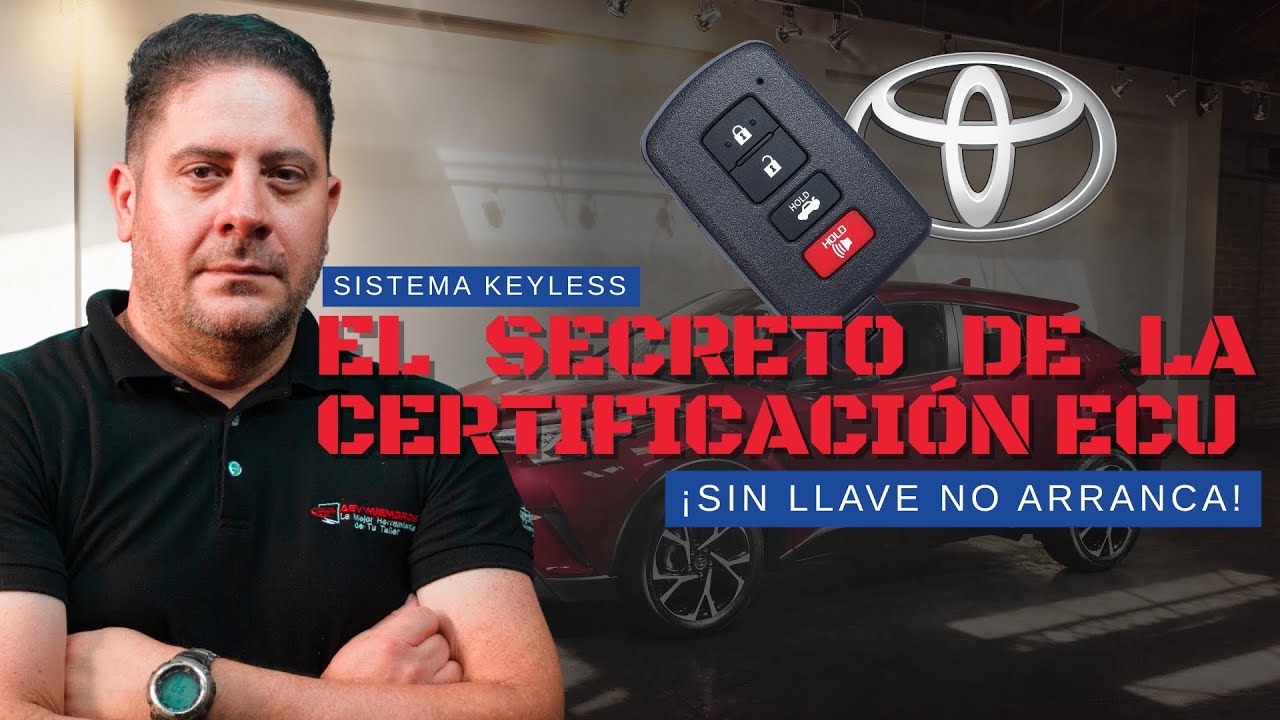&iquest;C&oacute;mo FUNCIONAN las Llaves de Proximidad Toyota? (Explicaci&oacute;n Completa)