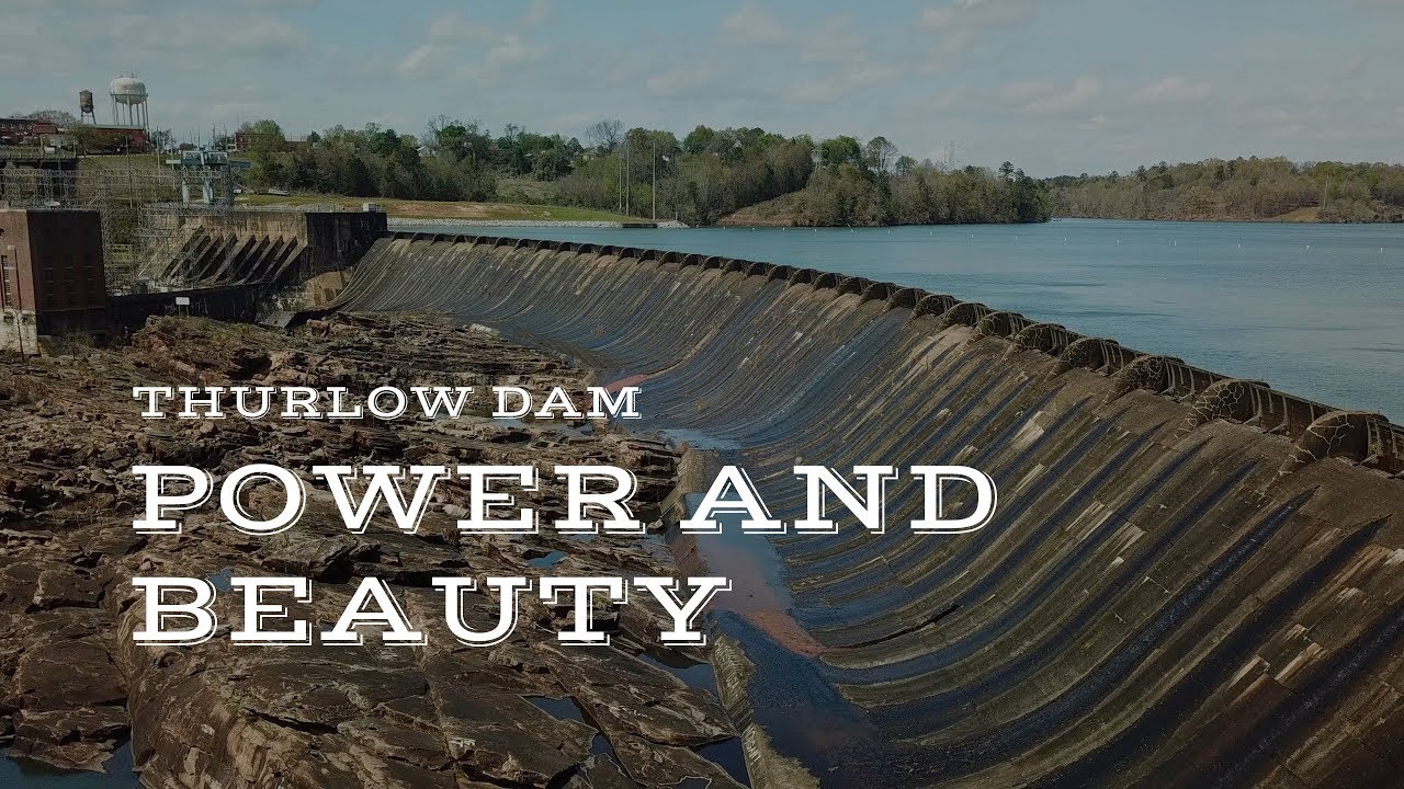 Power and Beauty -  Thurlow Dam Tallassee Alabama by Southern Drone Videographer Steve Tanner