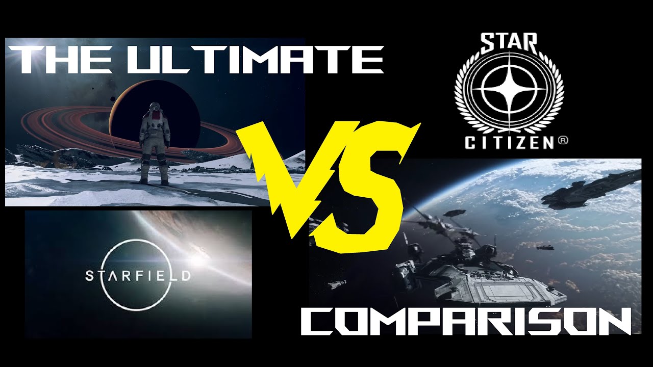 Star Citizen vs Starfield - La Comparaison Ultime