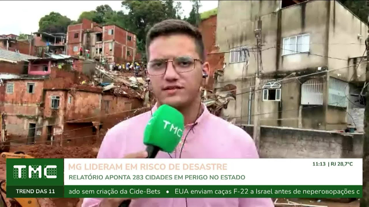 JUIZ DE FORA SOFRE COM MORTES E DESAPARECIDOS APÓS DESASTRE