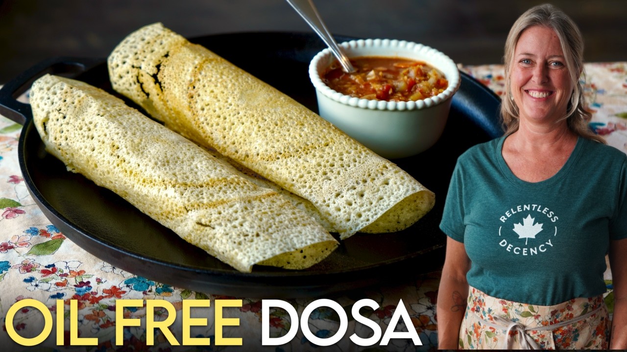 How to Make South Indian Dosa | Oil-Free!