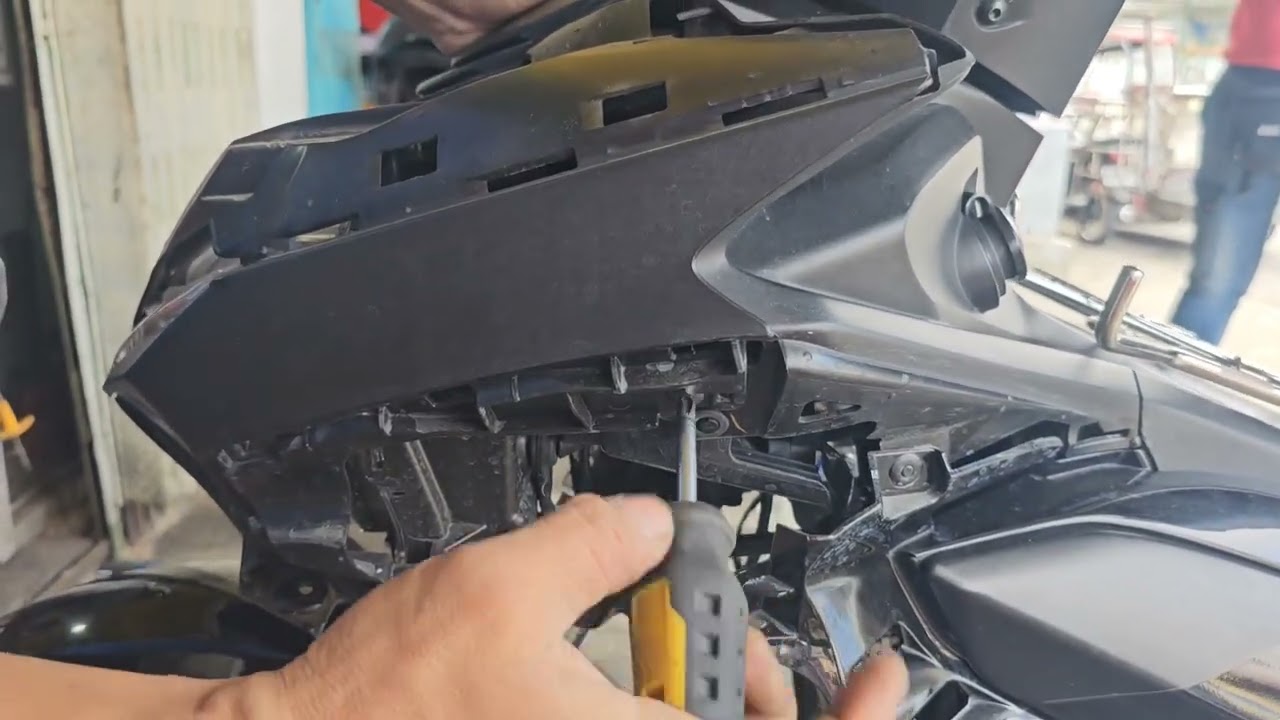 ABS Sniper 155 paano mag baklas ng fearings. 2024 model & 2025