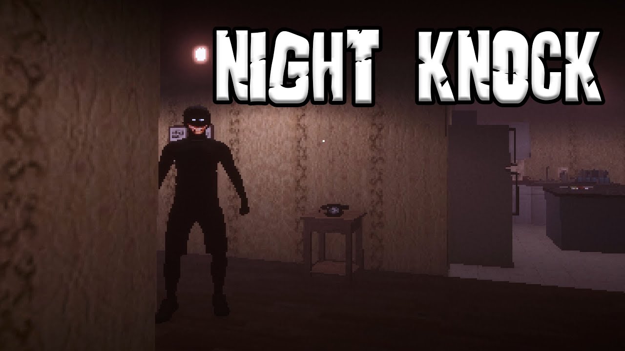 [PC] Night Knocks | All ENDINGS | Full Gameplay Walkthrough | Indie Horror Game