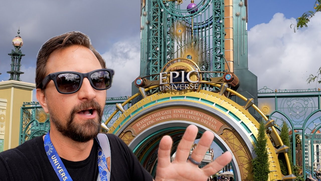We Went To Universal's EPIC Universe! Orlando's NEWEST Theme Park!