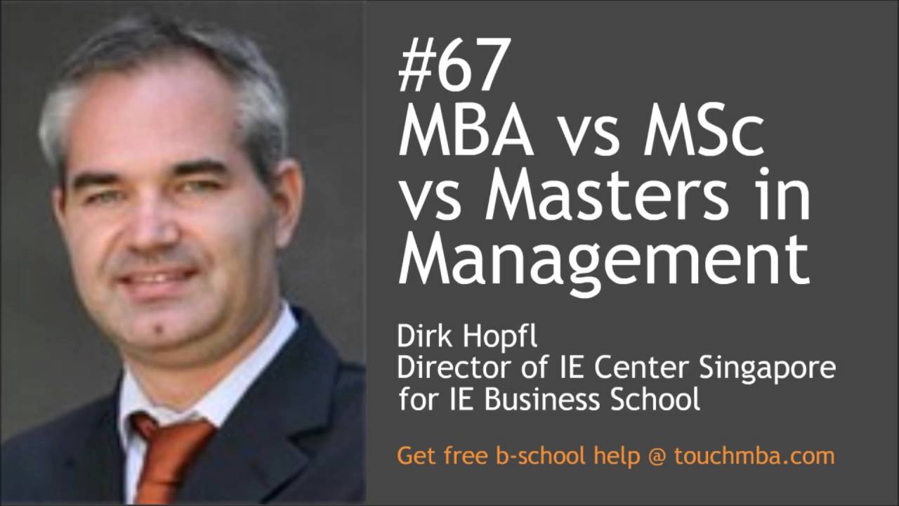MBA vs MSc vs Masters in Management – Which is the Right Masters Degree for You?