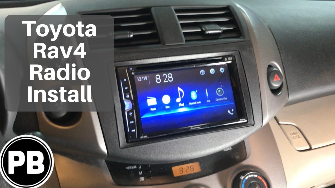 2006 - 2012 Toyota Rav4 Bluetooth Radio install