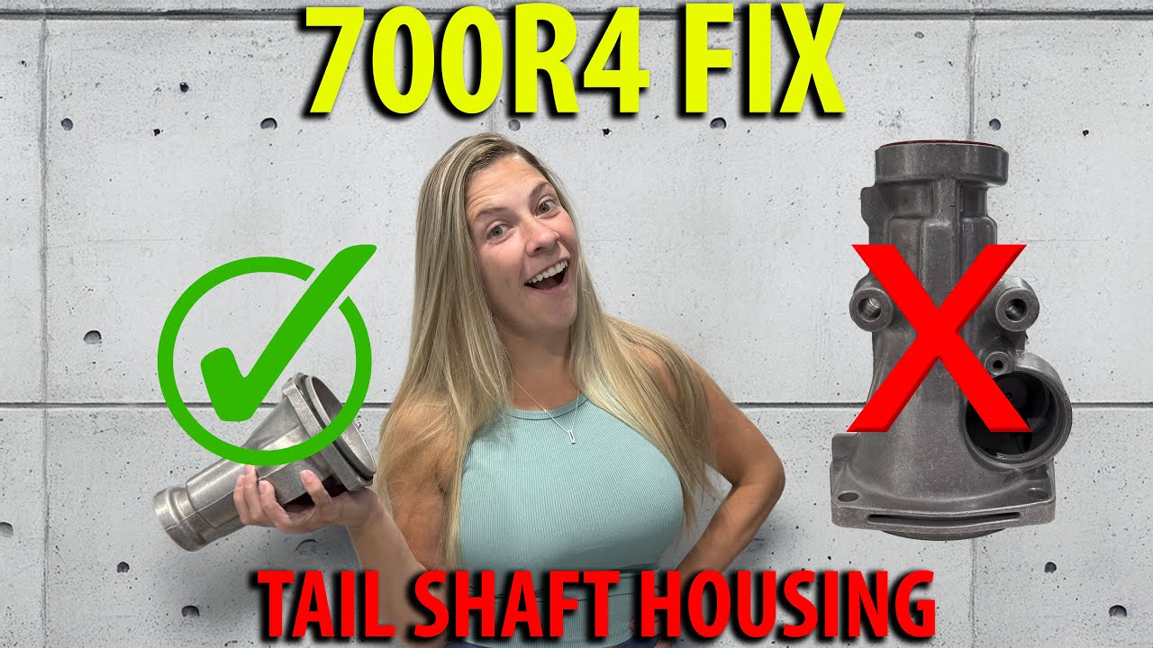 Fixing the Wrong Tail Shaft Housing on My 700R4 | Correct Install