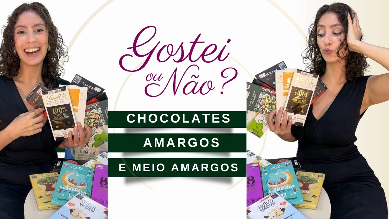 Chocolates veganos e sem lactose: testei os amargos e meio amargos (valores + opinião sincera) 🍫🌱
