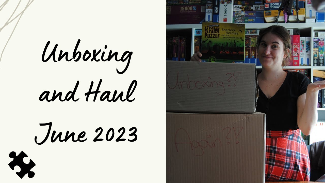 🧩 Sue’s Puzzle Haul June 2023 | Massive Jigsaw Unboxing!