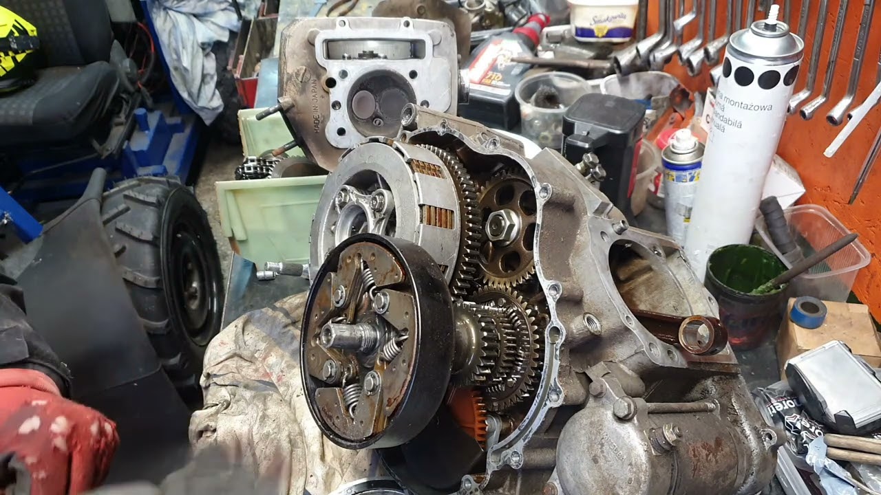kawasaki klf 300 4x4 I remont część 1