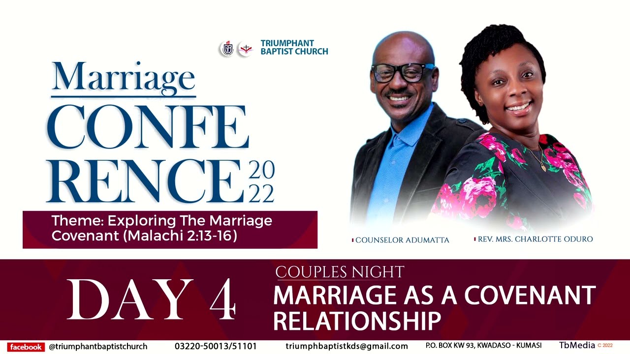 Rev. Charlotte Oduro:  A Covenant Marriage Pt 1.