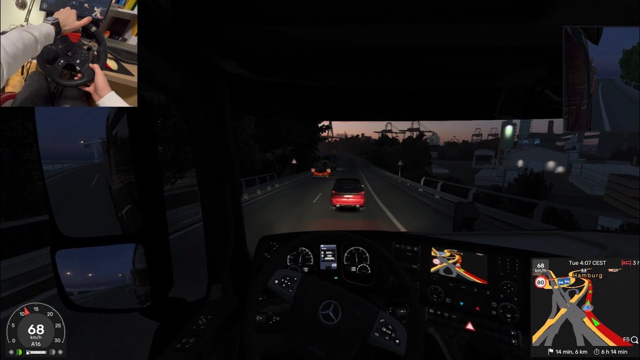 Delivering Cars from Hanover to Hamburg | Euro Truck Simulator 2 | Logitech G920