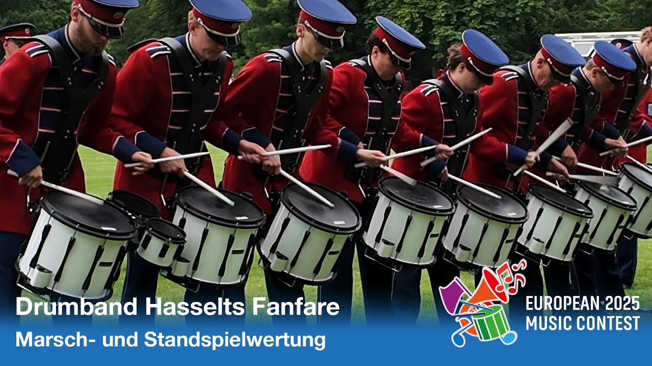Drumband Hasselts Fanfare @ EUROPEAN MUSIC CONTEST in Rastede 2025